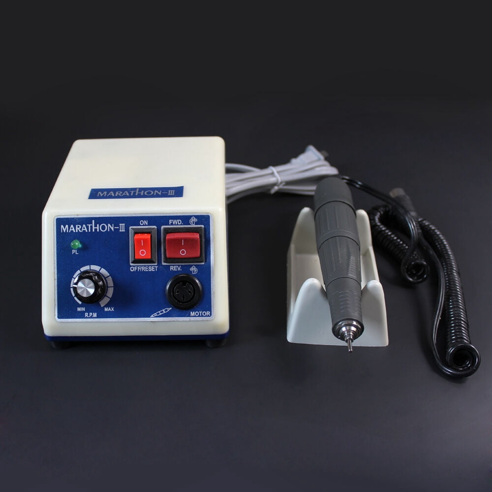 Miumaeov 35K RPM Dental Lab Electric Marathon Micromotor Polishing Machine N3 +Polisher Handpiece