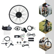 Miumaeov 36V 500W 24 inch Wheel Electric Bicycle Motor Conversion Kit E Bike Cycling LCD