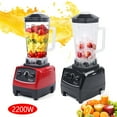 thumbnail image 1 of Miumaeov 3HP 2200W Household Grade Blender, Smoothie Blender, Mixer Juicer , 2L / 2000cc (Red), 1 of 10