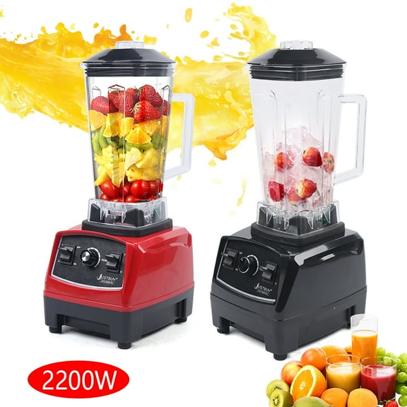 Miumaeov 3HP 2200W Household Grade Blender, Smoothie Blender, Mixer Juicer , 2L / 2000cc (Red)