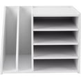 thumbnail image 1 of Miumaeov 4+2 Desktop File Holder Organizer Mail Sorter Office Storage Bookshelf Magazines Holder for Home, Office, Classroom, 1 of 9