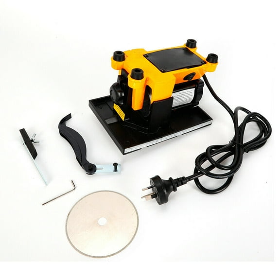 Miumaeov 4'' Mini Electric Table Saw DIY Woodworking Saw Hobby & Craft Power Tool Metal Wood Cutting Machine 4500rpm