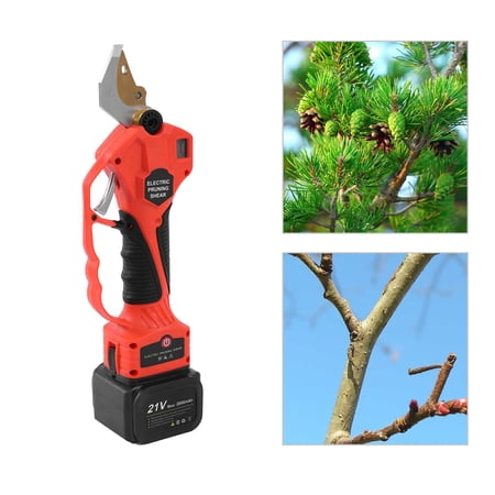 Miumaeov 400w Pruning Shears Electric Tree Trimmer w/Sharp Blade Extension Bar+Charger