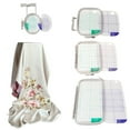 thumbnail image 1 of Miumaeov 4PCS Embroidery Hoop Embroidery Machine Hoops Set 4 Different Sizes Hoops Sewing Hoop for Sewing Machine PE770 PE700 PE700LL PE750D LNNOVIS1200 PC8500, 1 of 9