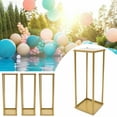 thumbnail image 1 of Miumaeov 4PCS Floor Stand Flowers Vase Column Stand Metal Pillar Road Lead Decor, 1 of 15