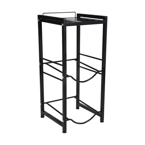 Miumaeov 5-Gallon Bucket 3 Tier Water Jug Holder Floor Standing Water Bottle Storage Rack
