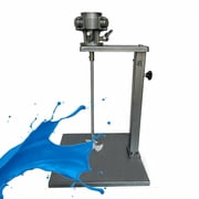 Miumaeov 5 Gallon Pneumatic Paint Mixture Putty Mixer 1/4HP Automatic Paint Air Mixer Blender Pneumatic with Stand for Concrete Cement Plaster Paint Thinset Mortar