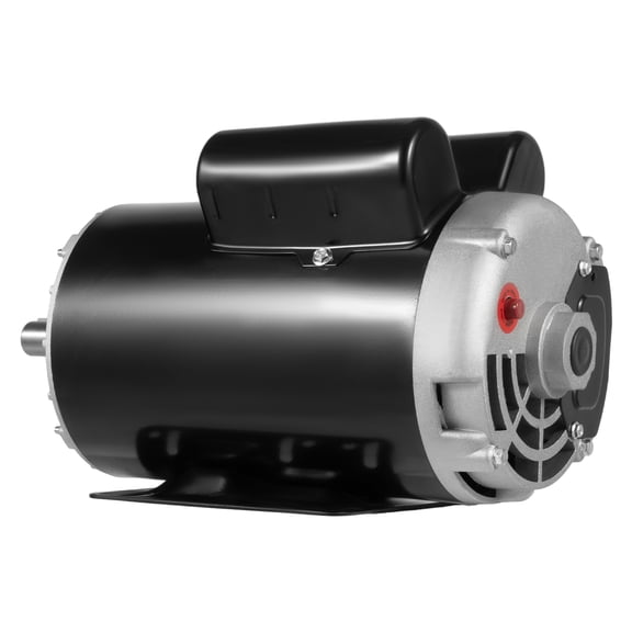 Miumaeov 5 HP Air Compressor Motor 3450 RPM 7/8" Shaft Single Phase Electric Motor 143T Frame
