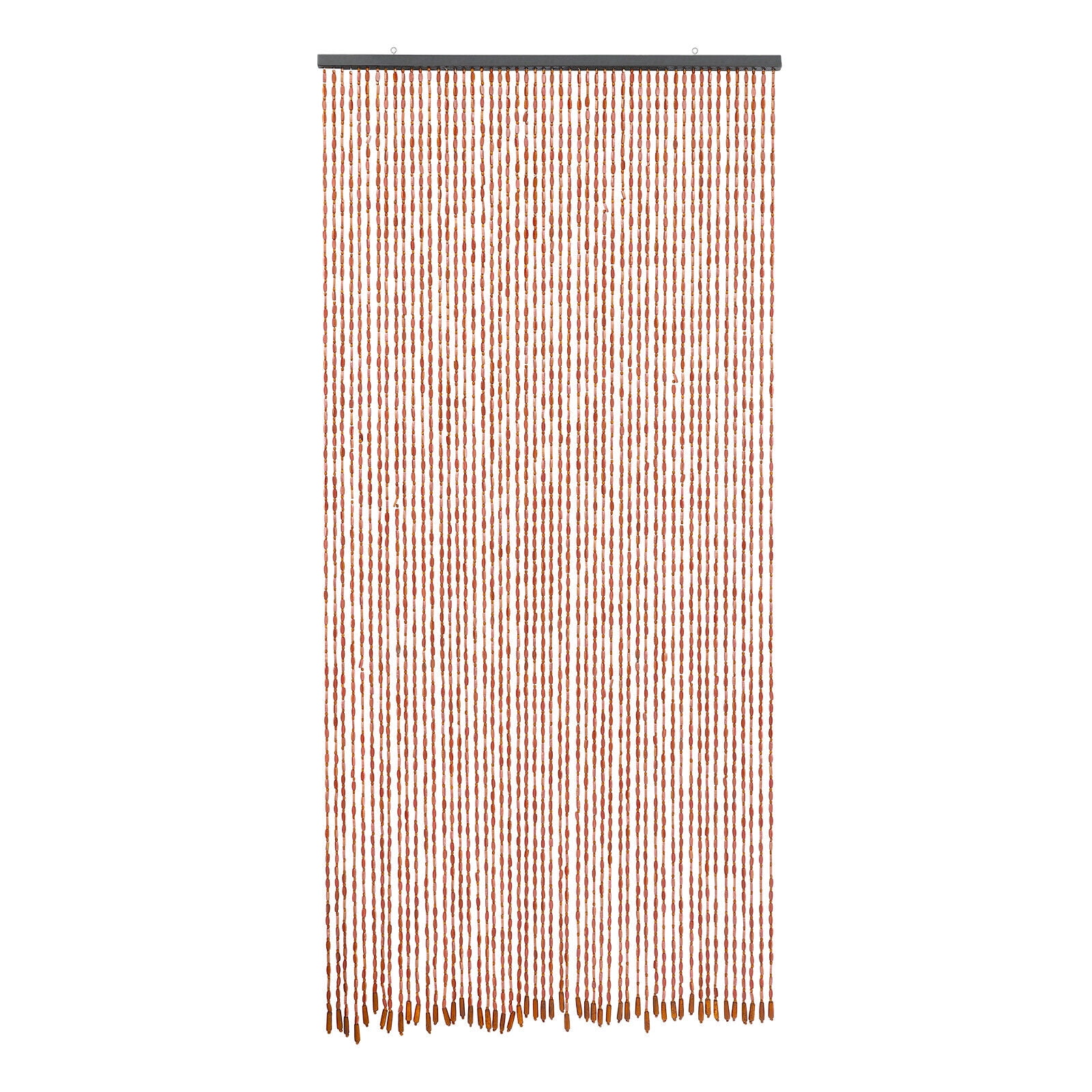 Miumaeov 52 Strings Door Curtain Bamboo & Wood Beaded Curtain For Doorway Room Devider 200x90cm