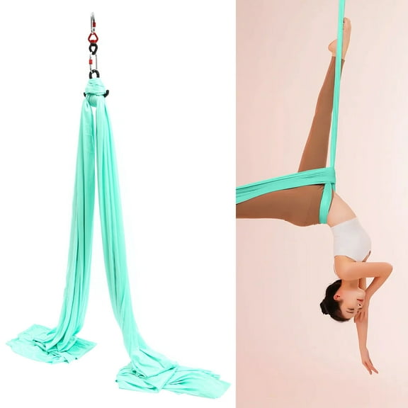 Miumaeov 6*2.6m Aerial Yoga Practice Polyester Strap Equipment Yoga Hammock Practice Kit