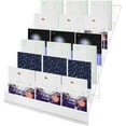 thumbnail image 1 of Miumaeov 6 Tier Wire Countertop Rack Comic Book Holders Wide Wire Magazine Rack Tabletop Display Stand for omics, Brochures, Cards, 1 of 11