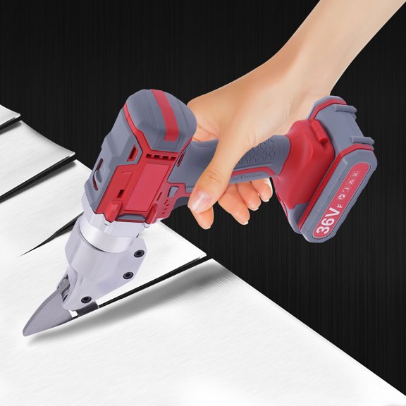 Miumaeov 600W Metal Cutter Tool Electric Sheet Metal Metal Sheets Cutter Kit Heavy Duty Hand Tool Stainless Steel Metal Cutting Tools