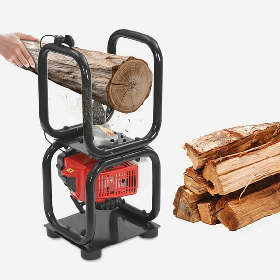 Miumaeov 64CC 2-Stroke Wood Splitter Air Cooling Gasoline Powered Wood Splitter Firewood Splitter
