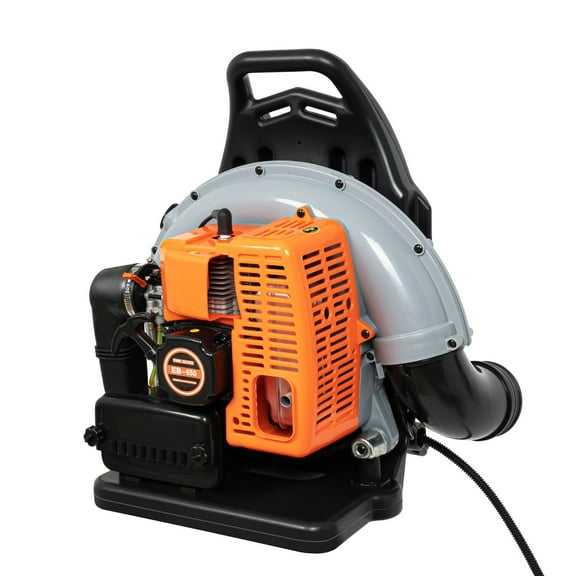 Miumaeov 65CC 2-Stroke Commercial Backpack Gas Powered Leaf Blower Cleaning Machine 6800r/min 850CFM 4.3HP