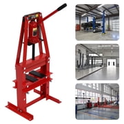 Miumaeov 6T Manual Hydraulic Press Benchtop A-Frame Shop Press with Press Plates