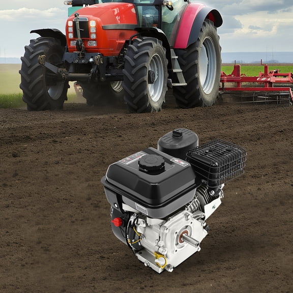 Miumaeov 7.5HP 4-stroke 212CC Engine Single-cylinder Gasoline Engine Motor Hand Pull Start 3600rpm