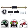 thumbnail image 1 of Miumaeov 710mm/28'' Rear Axle Complete Kit 3 Hole Wheel Hub For 150cc 110 ATV Go Kart Quad Buggy, 1 of 19