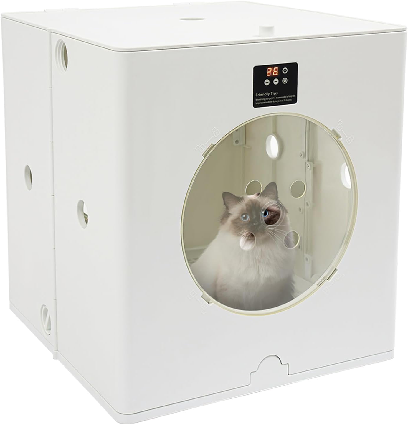 Windows 79 Miumaeov 800W Automatic Pet Dryer Box, Adjustable Pet Hair Drying ...