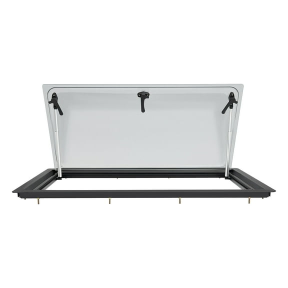 Miumaeov 900*500mm Cut Out RV Caravan Camper Extrapolated Hinged Push Window Ventilation Hatch MG16RW