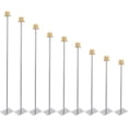thumbnail image 1 of Miumaeov 9Pcs Candelabra Floor Standing Candle Holders Wedding Centerpieces 20.7-42.3'', 1 of 9