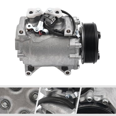 Hexautoparts A/C Compressor CO 10663AC – Fits 2002-2006 Honda CR-V 2.4L L4