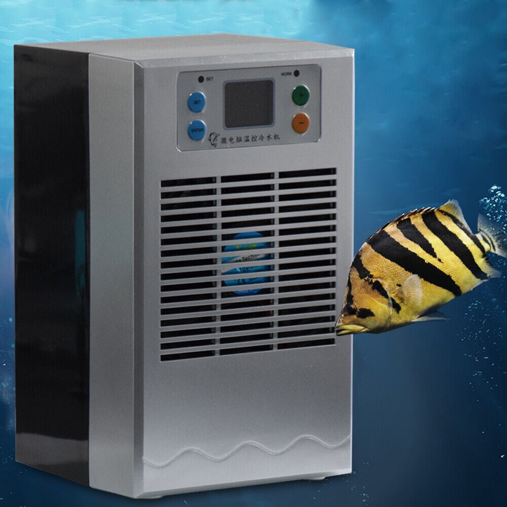 Miumaeov Aquarium Chiller 30L Water Chiller Fish Tank Chiller for Hydroponics System Quiet