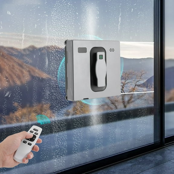 Miumaeov Automatic Dual Spray Window Cleaner Window Cleaner Robot Cleaning Machine with Remote