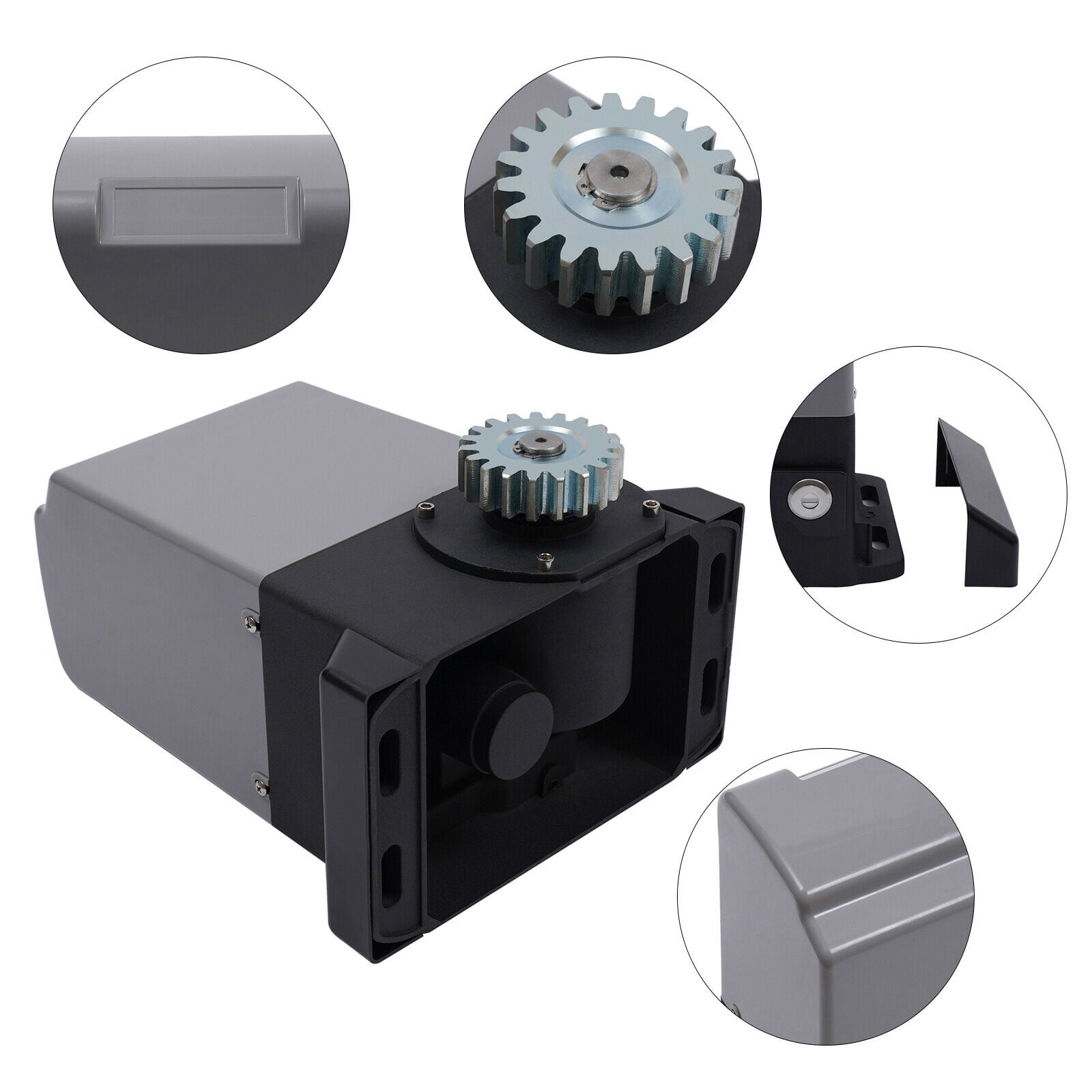 Miumaeov Automatic Sliding Gate Openers with 2 Remote Controls