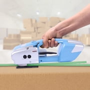 Miumaeov Automatic Strapping Tool Electric Packaging Strapping Machine for 1/2-5/8 PP PET Straps with 3000mah Battery