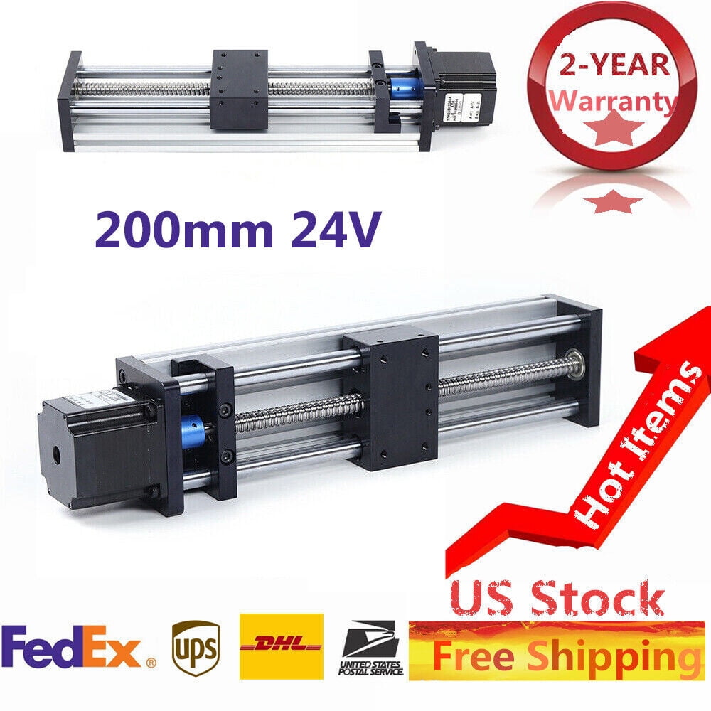 Miumaeov Axis Ball Screw Linear Guide Slide Travel Length Linear Rail ...
