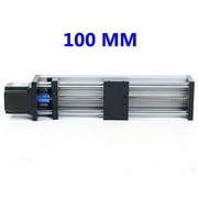 Miumaeov Axis Ball Screw Linear Guide Slide Travel Length Linear Rail Guide Linear Motion Guides with Nema23 Stepper Motor for Router Parts X Y Z Linear Stage Actuator