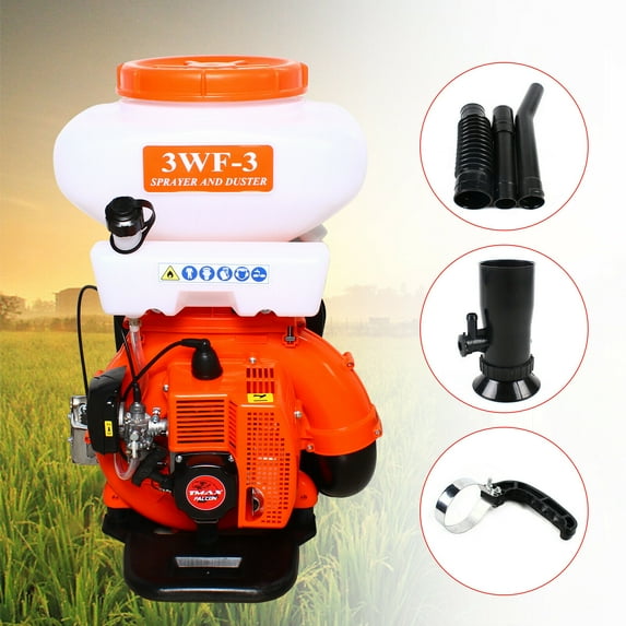 Miumaeov Backpack Fogger Sprayer Blower 3WF-3 14L Gas Mosquito Insecticide 7500 RPM