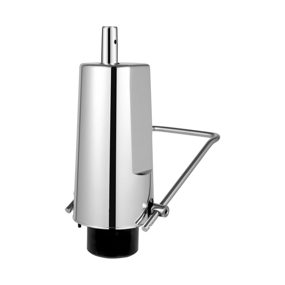 Miumaeov Barber Chair Replacement Hydraulic Pump Salon Chair Parts 4 Screw Pump Heavy Duty Adjustable Height Silver