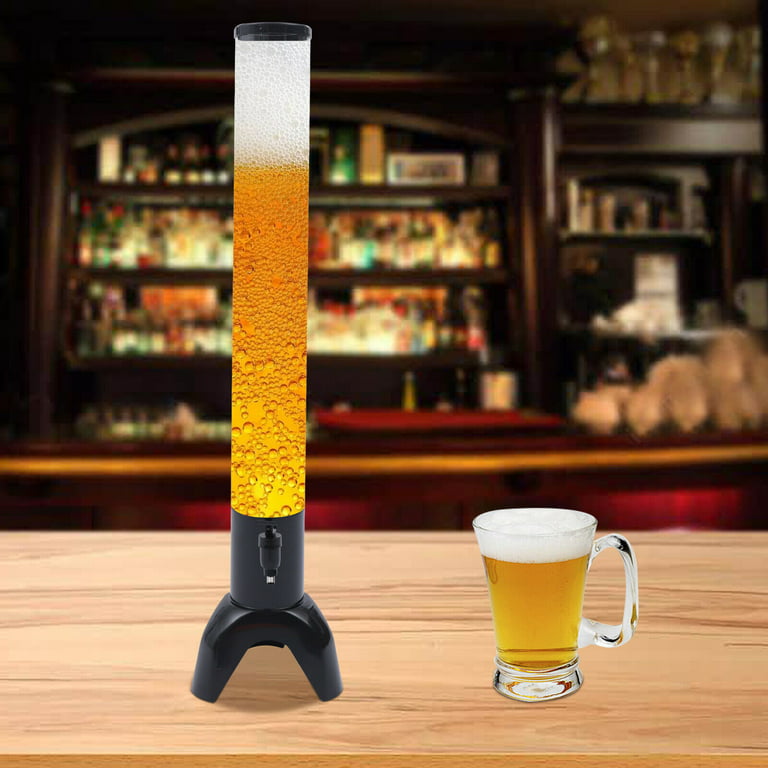 beer tower for bar promotion - long island ice tea