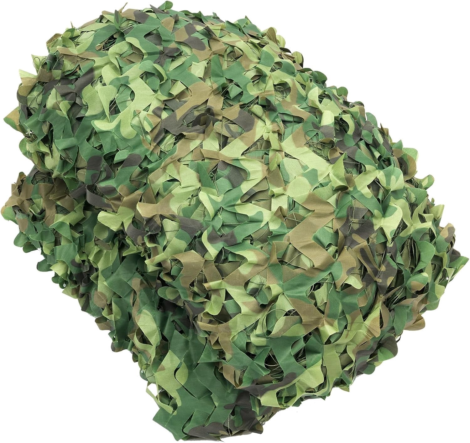 Miumaeov Camouflage Netting,19.69*26.25ftWoodland Camo Netting Camping Military Hunting Camouflage for Car-Covering Bird Watching
