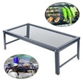 thumbnail image 1 of Miumaeov Camp Grill Fire Pit Grate Campfire Cooking Stand BBQ Rack Pit Over Fire Portable, 1 of 12