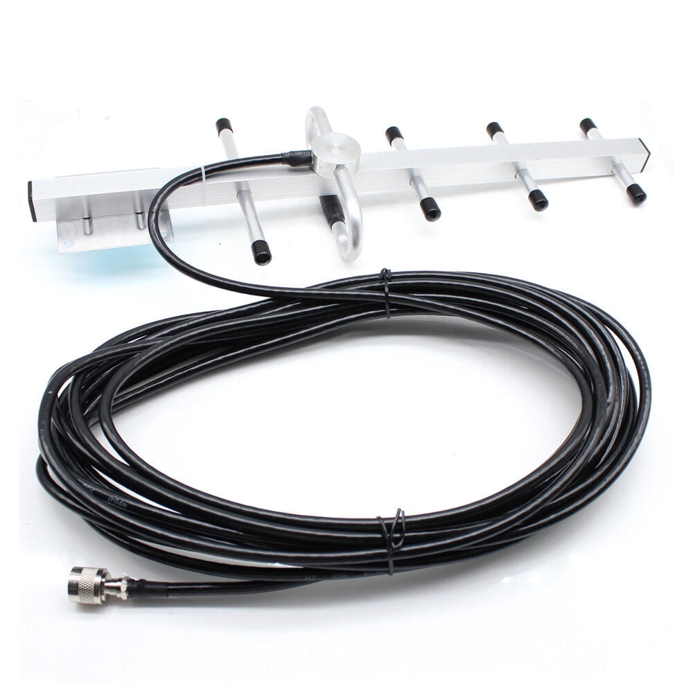 Miumaeov Cell Phone Signal Booster with Indoor Antenna, Boost Up to 2000 sq.ft