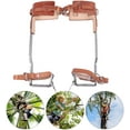 thumbnail image 1 of Miumaeov Climbing Spurs Tree Climbing Spikes Non-Slip Tree Climbing Suitable for High-Altitude Logging Fruit Picking Outdoor Hunting, 1 of 9