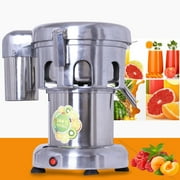 Miumaeov Commercial Juice Extractor 110V 370W Heavy Duty Electric Juicer Machine Stainless Steel Orange Juicer Extractor 2800r / min Juice & Residue Separated