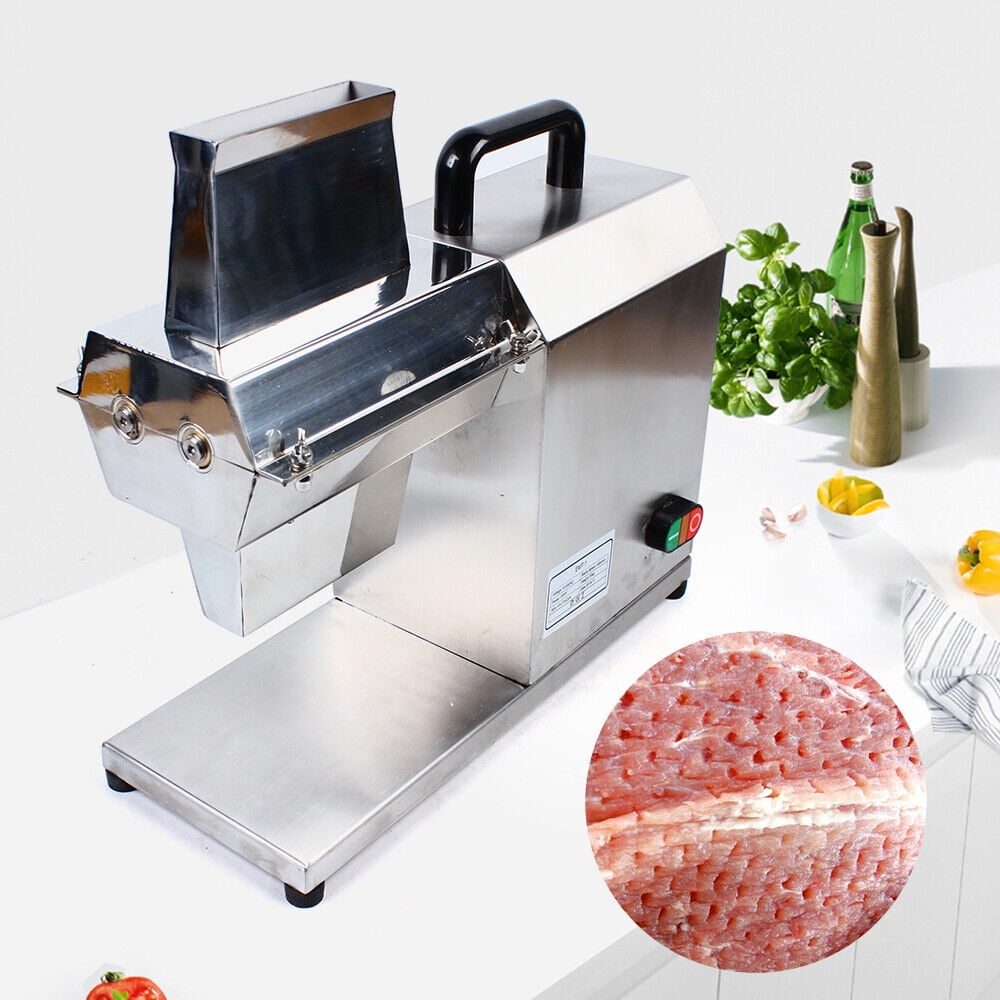Miumaeov Commercial Meat Beef Tenderizer Machine Electric 450W 180RPM