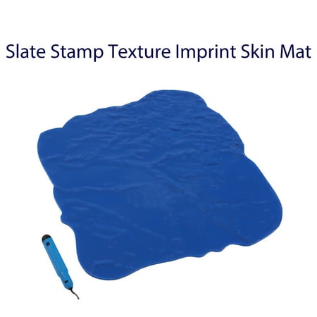 Miumaeov Concrete Mats Set Concrete Seamless Forms Mat Concrete Texturing Skin Polyurethane Concrete Stamping Flooring Tool for Walls Floors 36 * 36in