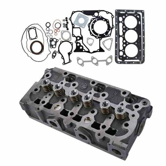 Miumaeov D902 Engine Complete Cylinder Head & Valve Spring & Full Gasket Kit For Kubota RTV900 1G90-0304