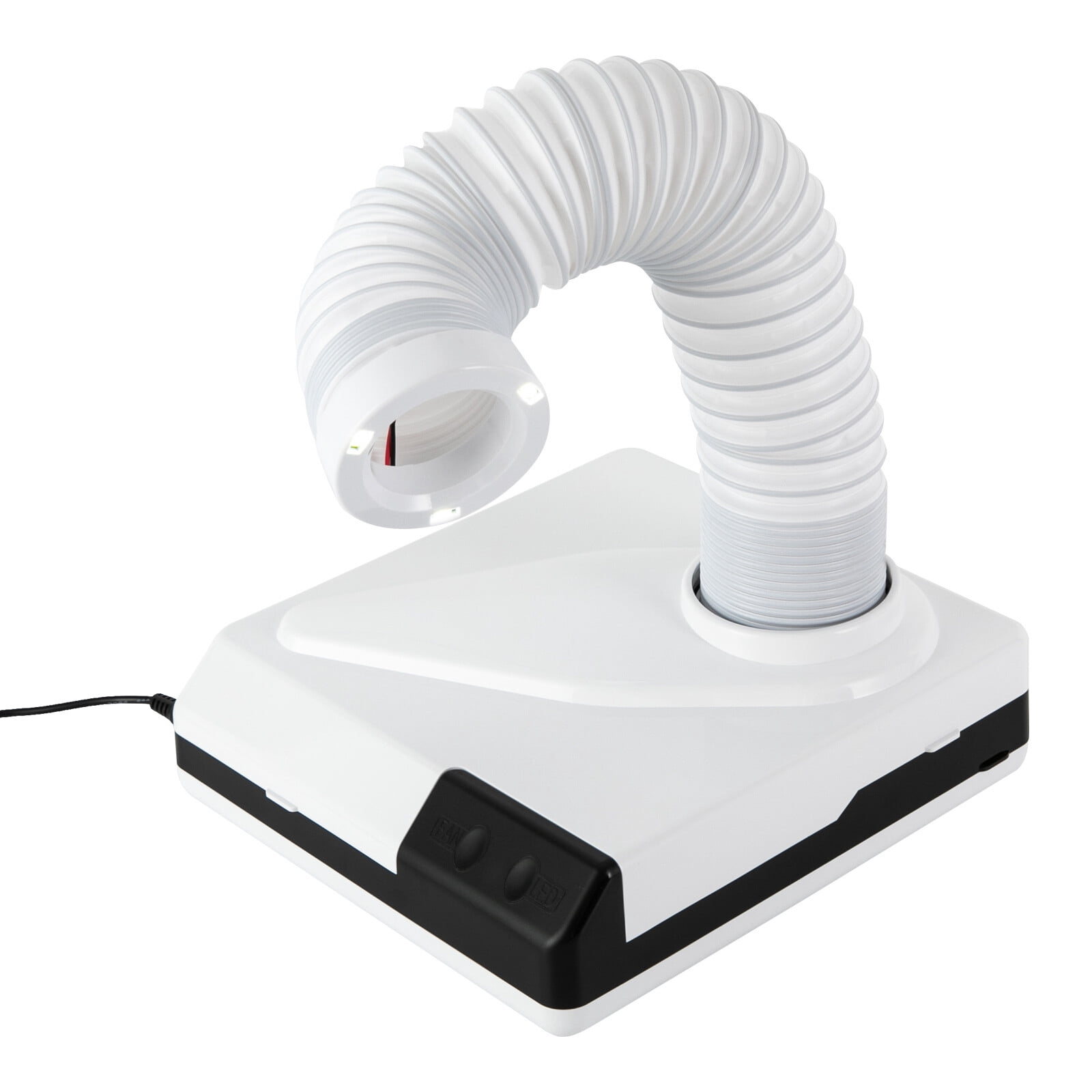 Miumaeov Dentistry Vacuum Cleaner Dental Lab Vacuum Dust Cleaner With 3 LED Spotlights 60W White