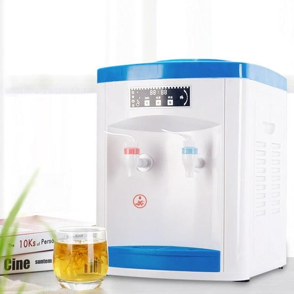 Miumaeov Desktop Electric Hot & Cold Water Dispenser 5Gallon Top Loading Drinking Machine