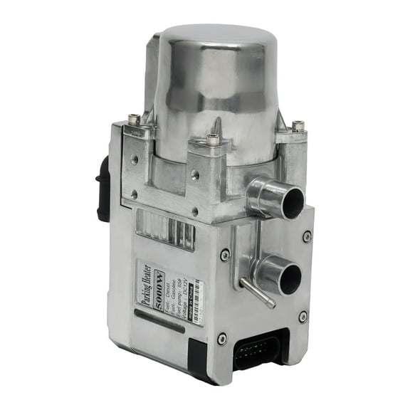 Miumaeov Diesel Heater 12V 5KW Diesel Water Parking Heater Kit -40~80 Gasoline Diesel Water Heating Type Parking Heater for Car Truck Van RV Trailer Heat Conduction Coolant Heating Engine