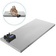 Miumaeov Digital Livestock Vet Scales Pet Veterinary Scales Stainless Platform Animal Weight 1100Lbs