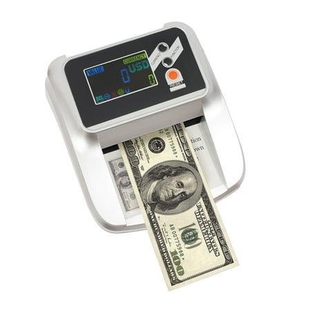 Miumaeov Dollar Bill Detector Money Counter Machine Counterfeit Money Checker Fake Currency Bill Tester