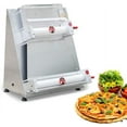 thumbnail image 1 of Miumaeov Dough Sheeter Electric 370W Commercial Max 15 Inch Pizza Dough Press Machine Stainless Steel Dough Roller Machine Pizza Maker, 1 of 10