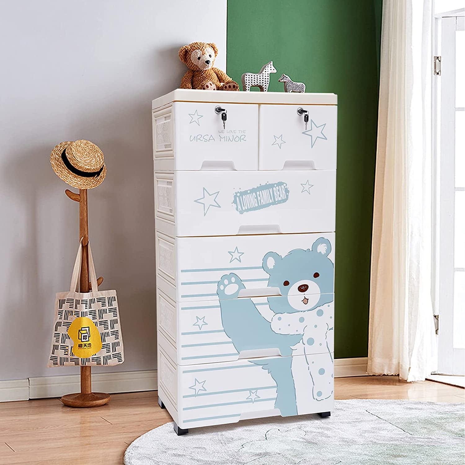 Tall 2024 plastic dresser