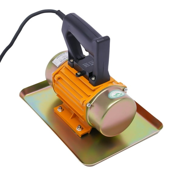 Miumaeov Electric Concrete Vibrator DC Motor 250W 110V Handheld Vibrating Tool Smoothing Cement Vibrator